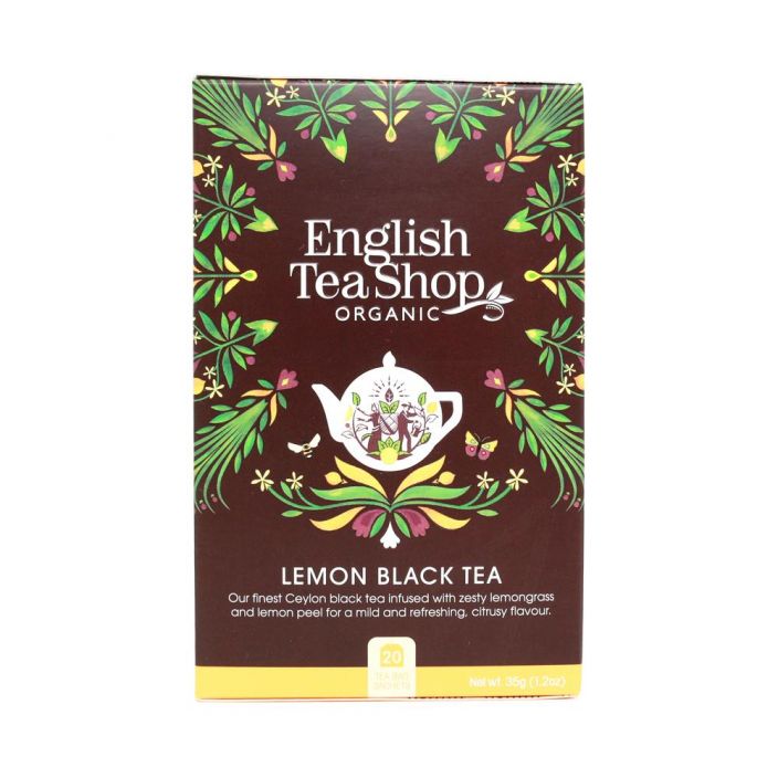 Luomu tee - lemon black tea English Tea Shop