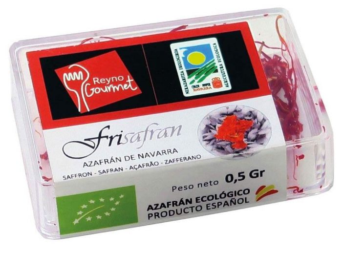 Luomu sahrami 0,5 g Aito luomusahrami Espanjasta. Sahrami on maustesahramin kuivatuista, rihmamaisista luoteista koostuva